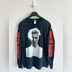 Justin Bieber Purpose Tour Long Sleeve T-Shirt- *NEW* never worn or washed!Sz. M